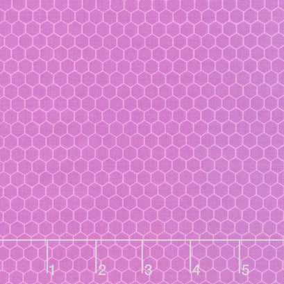 Chelsea - Honeycomb Blender Red Purple Yardage