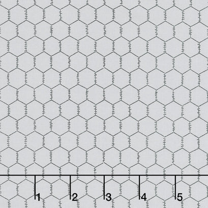 Chicken Wire - Chicken Wire Light Gray Yardage