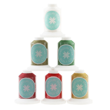 Missouri Star Christmas 50 WT Cotton Thread Pack