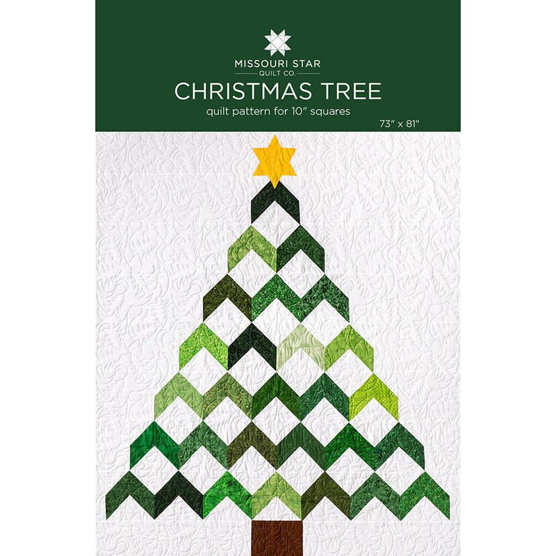 Christmas Tree Quilt Pattern by Missouri Star