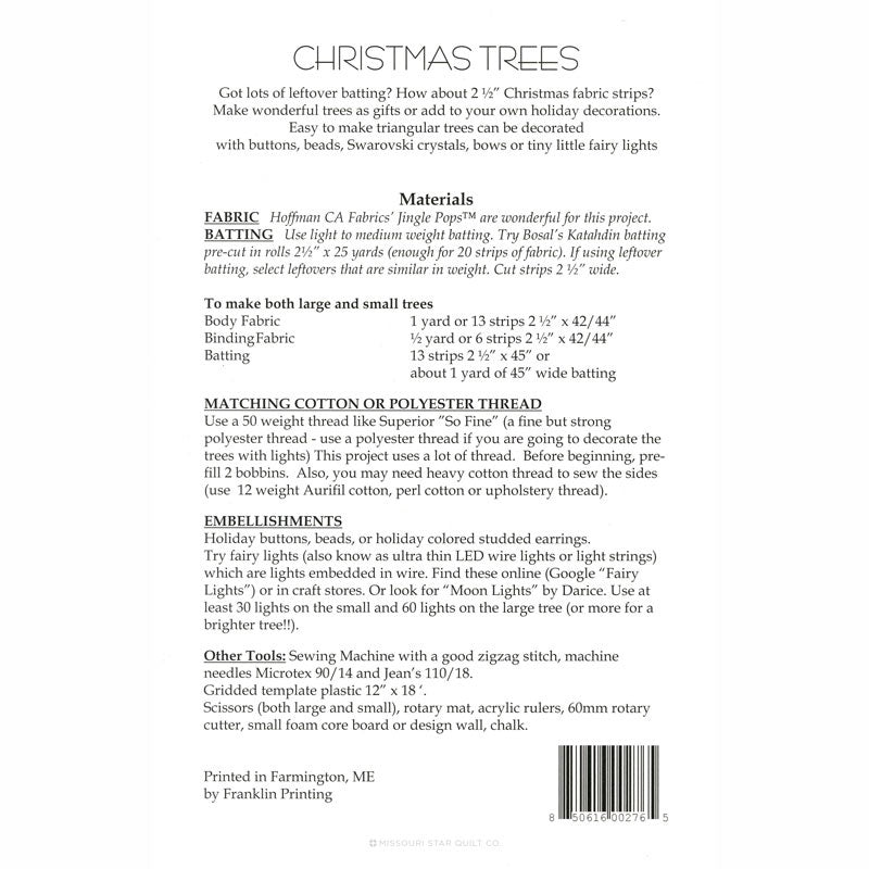 Christmas Trees Pattern