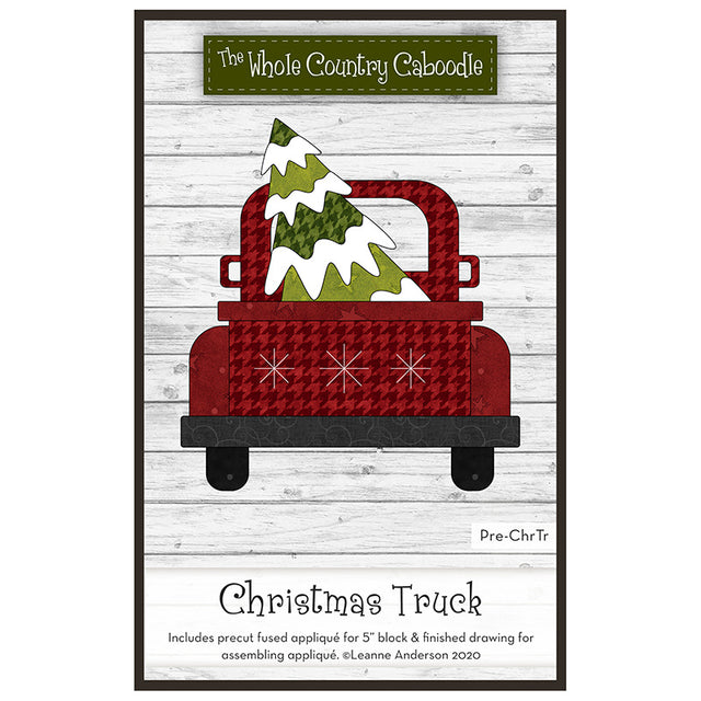 Christmas Truck Precut Fused Appliqué Pack