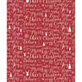 Christmas Words Fleece Blanket