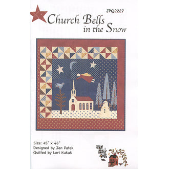 Church Bells in the Snow Pattern