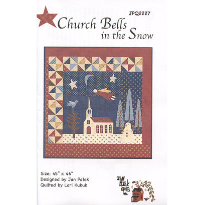 Church Bells in the Snow Pattern