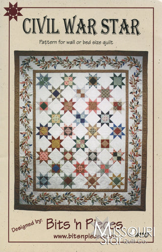 Civil War Star Quilt / Wall Hanging Pattern