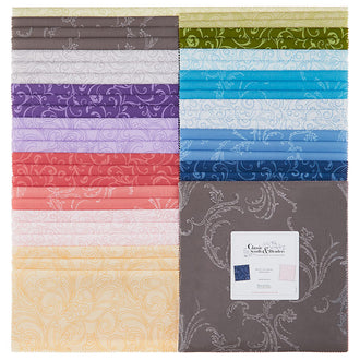 Classic Scrolls & Blenders 2 Favorites 10" Squares
