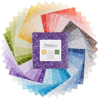 Classic Scrolls & Blenders Favorites 5" Squares