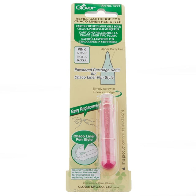 Clover Refill Pen Style Chaco Liner Pink
