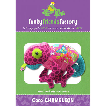 Coco Chameleon Funky Friends Factory Pattern