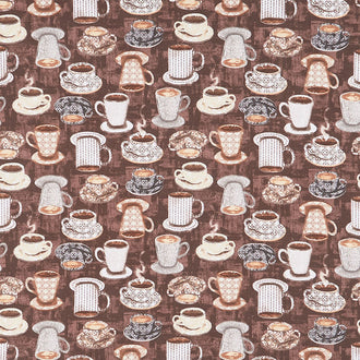 Coffee Connoisseur - Mug Collection Dark Roast Yardage