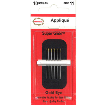 Colonial Super Glide™ Needles - Appliqué Size 11