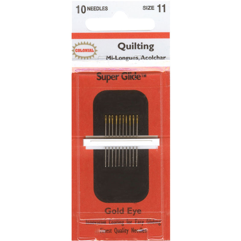 Colonial Super Glide™ Needles - Quilting Size 11
