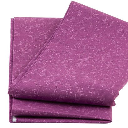 Color Theory - Swirling Scroll Violet 3 Yard Cut