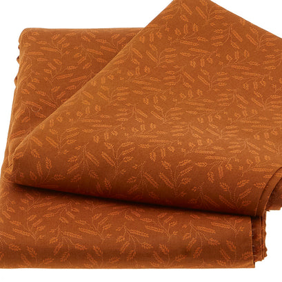 Color Theory - Wheat Sprigs Copper 3 Yard Cut