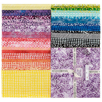 Color Therapy Batiks 10" Squares