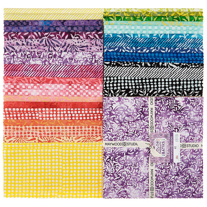 Color Therapy Batiks 10" Squares
