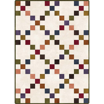 Color Wash Woolies Flannel Irish Chain Quilt POD Kit