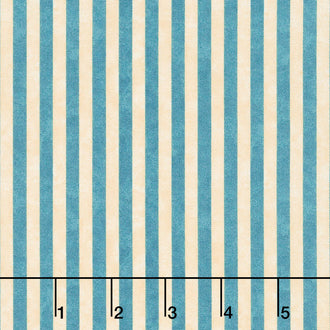 Colorful Cats - Textured Stripe Denim Honey Yardage