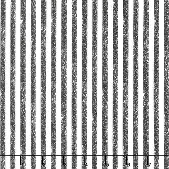 Colorful Friends - Crayon Stripe Black White Yardage