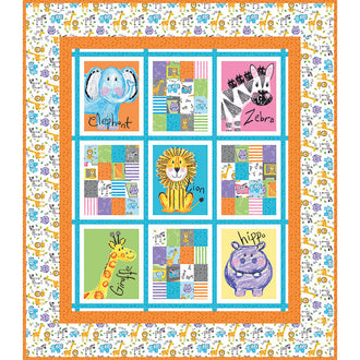 Colorful Friends Quilt Kit