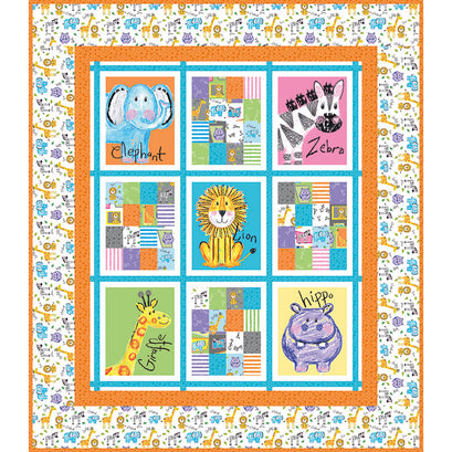 Colorful Friends Quilt Kit