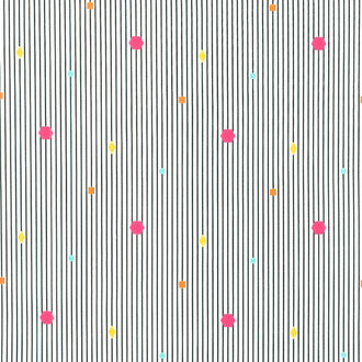 Colour Wall - Stripe White Yardage