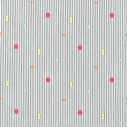 Colour Wall - Stripe White Yardage