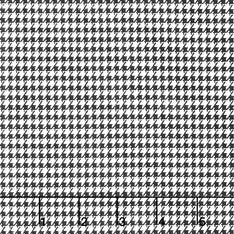 Comfy Flannel® - Houndstooth Check Black Yardage