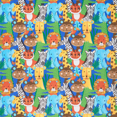 Comfy Flannel® - Jungle Blue Yardage