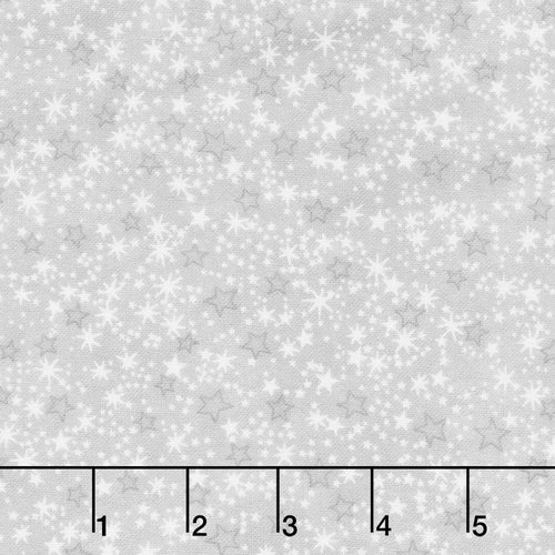 Comfy Flannel® - Stars Gray Yardage