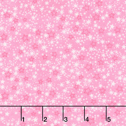 Comfy Flannel® - Stars Pink Yardage