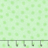 Comfy Flannel® - Swirl Dot Mint Green Yardage Primary Image