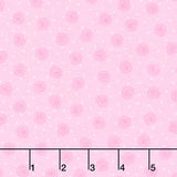 Comfy Flannel® - Swirl Dot Pink Yardage Primary Image