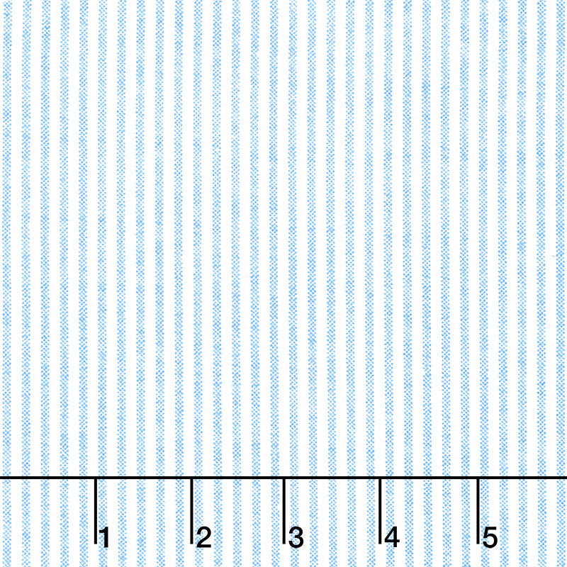 Comfy Flannel® - Ticking Stripe Blue Yardage