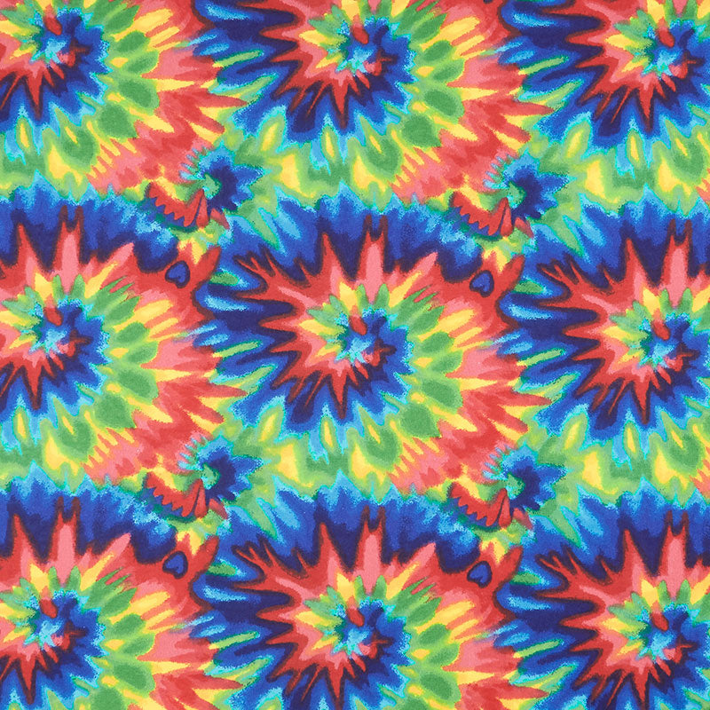 Comfy Flannel® - Tie Dye Multi Yardage Primary Image