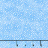 Comfy Flannel® - White Dot Light Blue Yardage Primary Image