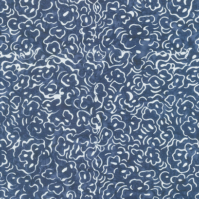 Community Garden - Ground Cover Royal Blue Yardage