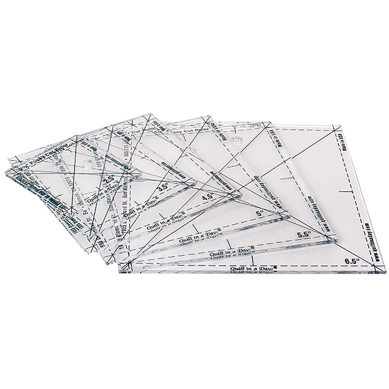 Complete Fussy Cut Ruler Set