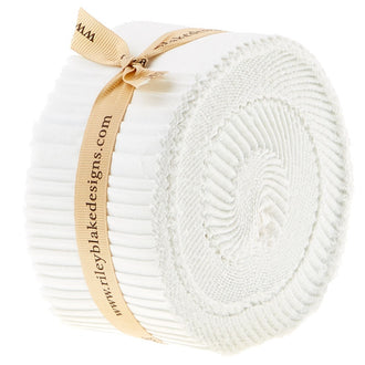 Confetti Cottons Crayola Solid Color Off White Rolie Polie