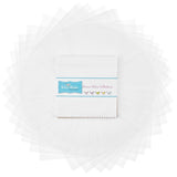 Confetti Cottons Crayola Solid Color White 5" Stackers