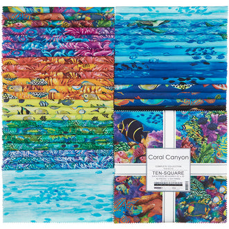 Coral Canyon Digitally Printed Ten Squares