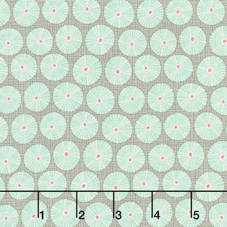 Cotton Beach - Limpet Shell Grey Yardage