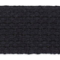 Cotton Strapping - 1 1/4" Wide Black