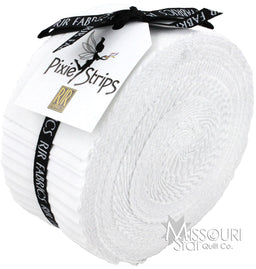 Cotton Supreme Solids Optical White Pixie Strips