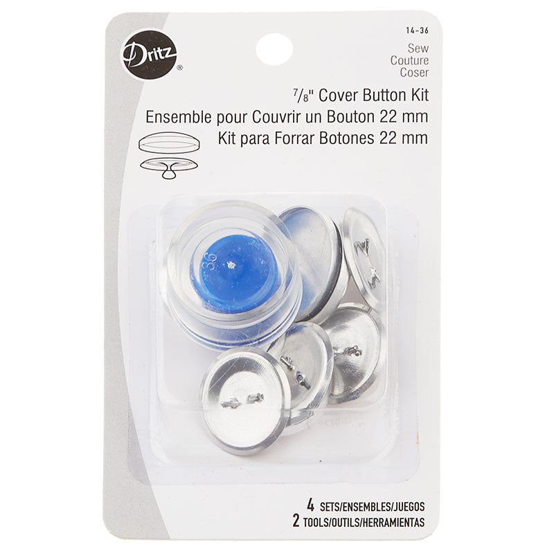 Cover Button Kit - 7/8" Alternative View #1