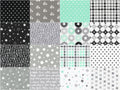 Cozy Cotton Flannels Cool Mint Charm Pack Alternative View #2