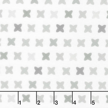 Cozy Cotton Flannels - Cool Mint X Grey Yardage Primary Image