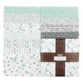 Cozy Cotton Flannels - Mint Ten Squares