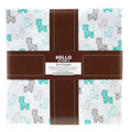 Cozy Cotton Flannels - Mint Ten Squares